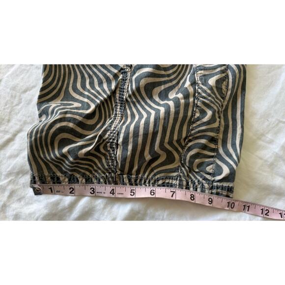 Urban Outfitters BDG Y2K Retro Swirl Print Utility Cargo Jogger Pants Size Small - Picture 6 of 15